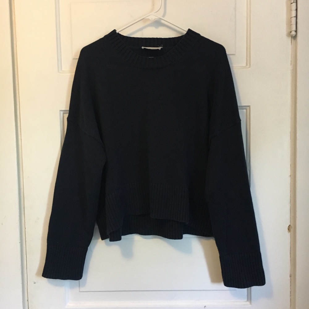 Everlane soft cotton square crew